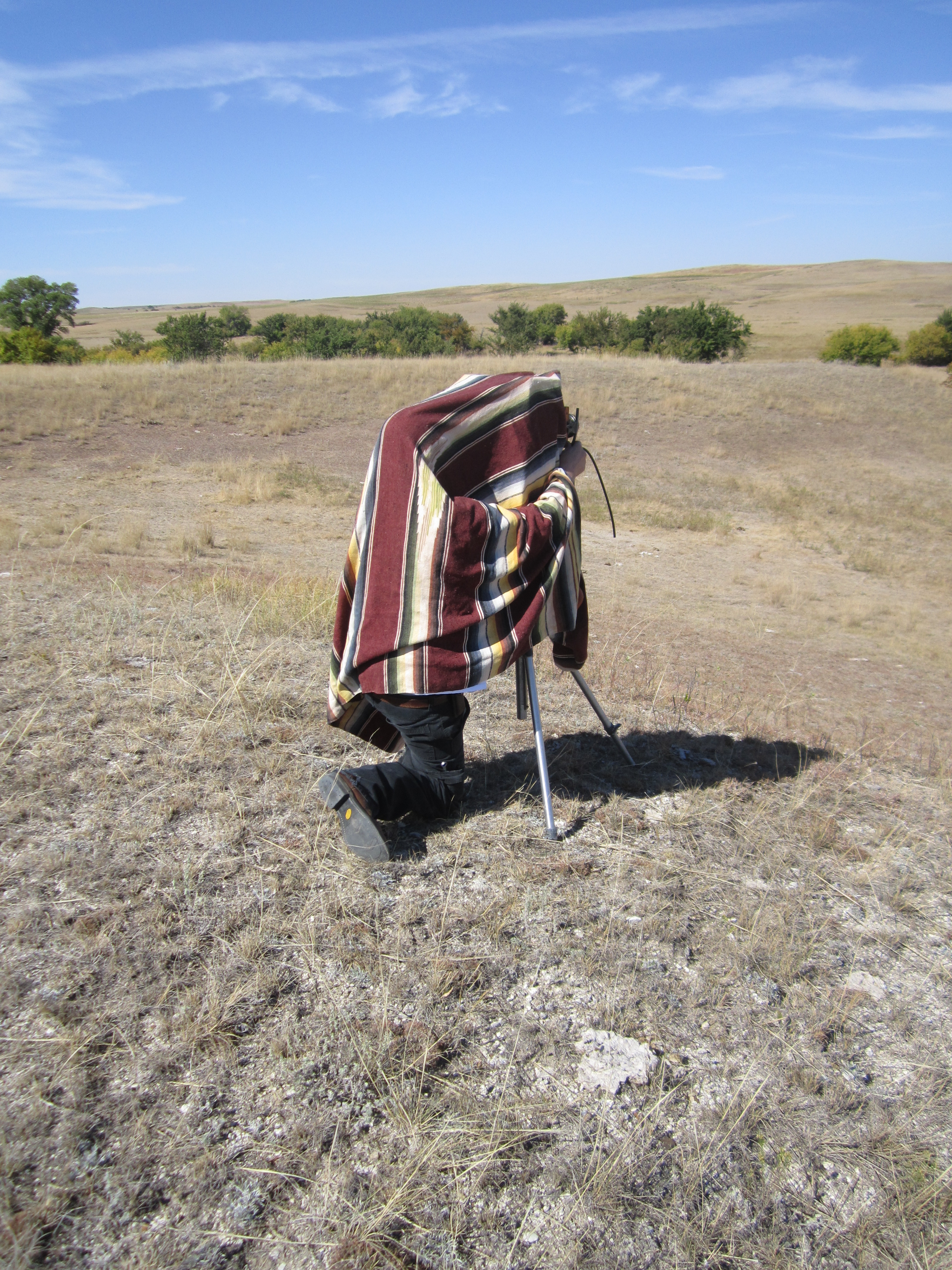 Here he is shooting the shot